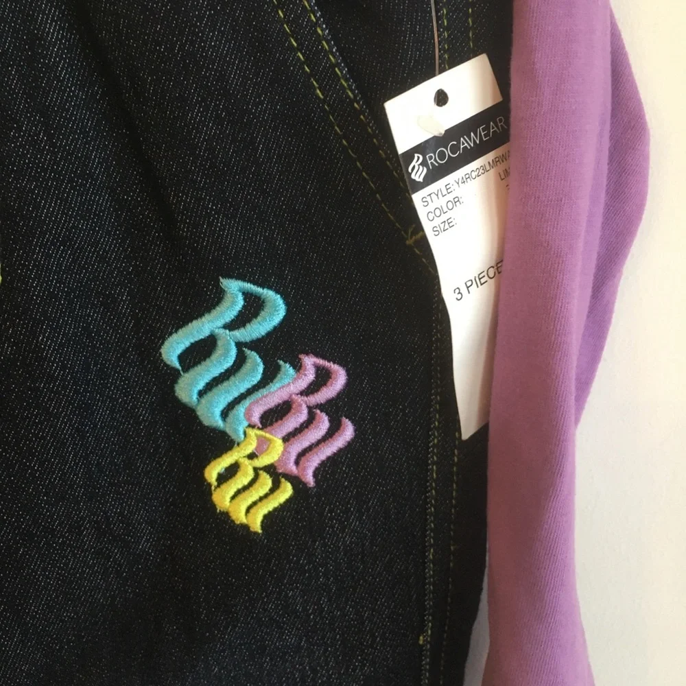 Rocawear 3Piece Set Vest Pants & Top - Picture 8 of 10